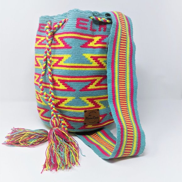Wayuu Mochila Bag from Colombia, La Guajira - Picture 3 of 5